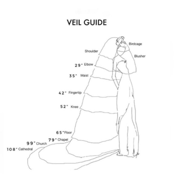 Wedding Veil Elbow main image 4